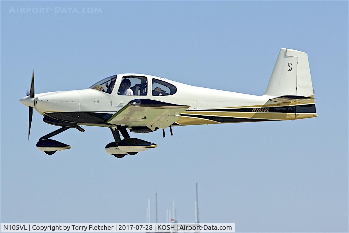 N105VL, Vans RV-10 C/N 40744, At 2017 EAA AirVenture at Oshkosh