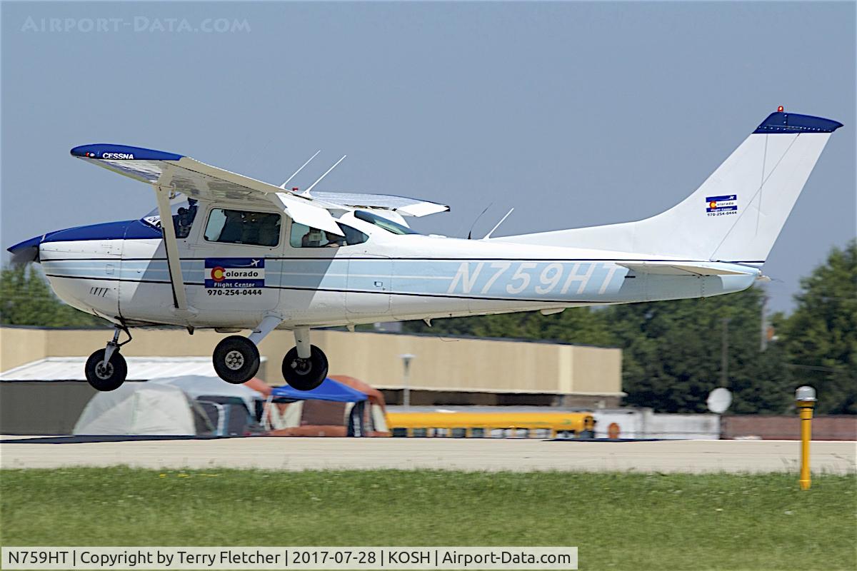N759HT, 1977 Cessna 182Q Skylane C/N 18266013, At 2017 EAA AirVenture at Oshkosh