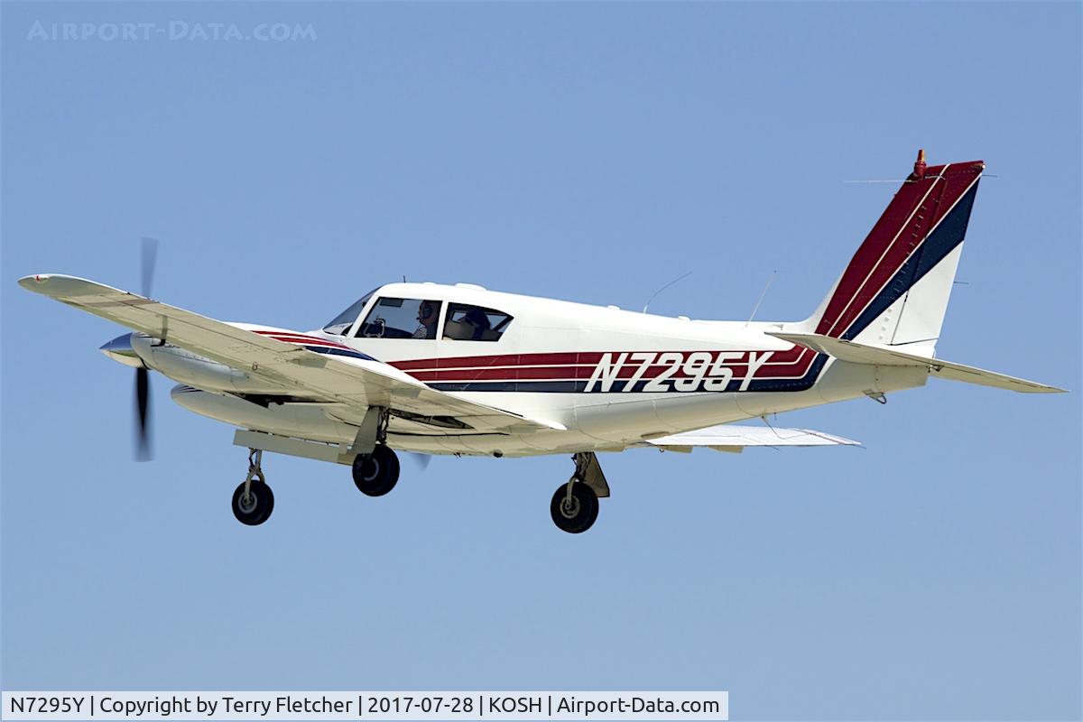 N7295Y, 1964 Piper PA-30 Twin Comanche Twin Comanche C/N 30-335, At 2017 EAA AirVenture at Oshkosh