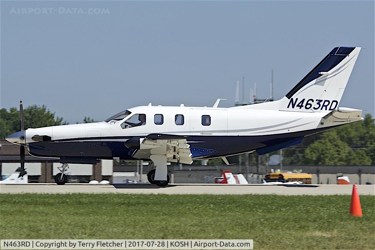 N463RD, 2008 Socata TBM-700 C/N 463, At 2017 EAA AirVenture at Oshkosh