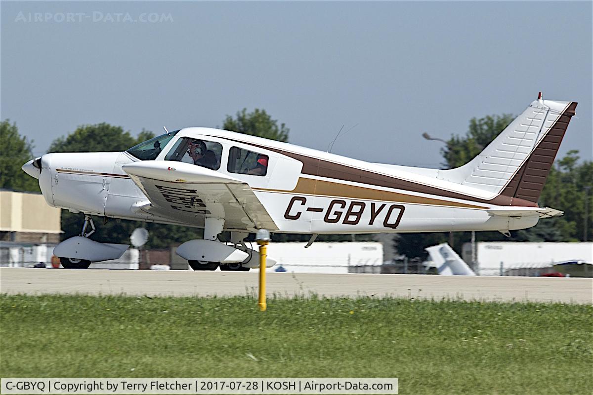 C-GBYQ, 1977 Piper PA-28-140 Cruiser C/N 28-7725176, At 2017 EAA AirVenture at Oshkosh