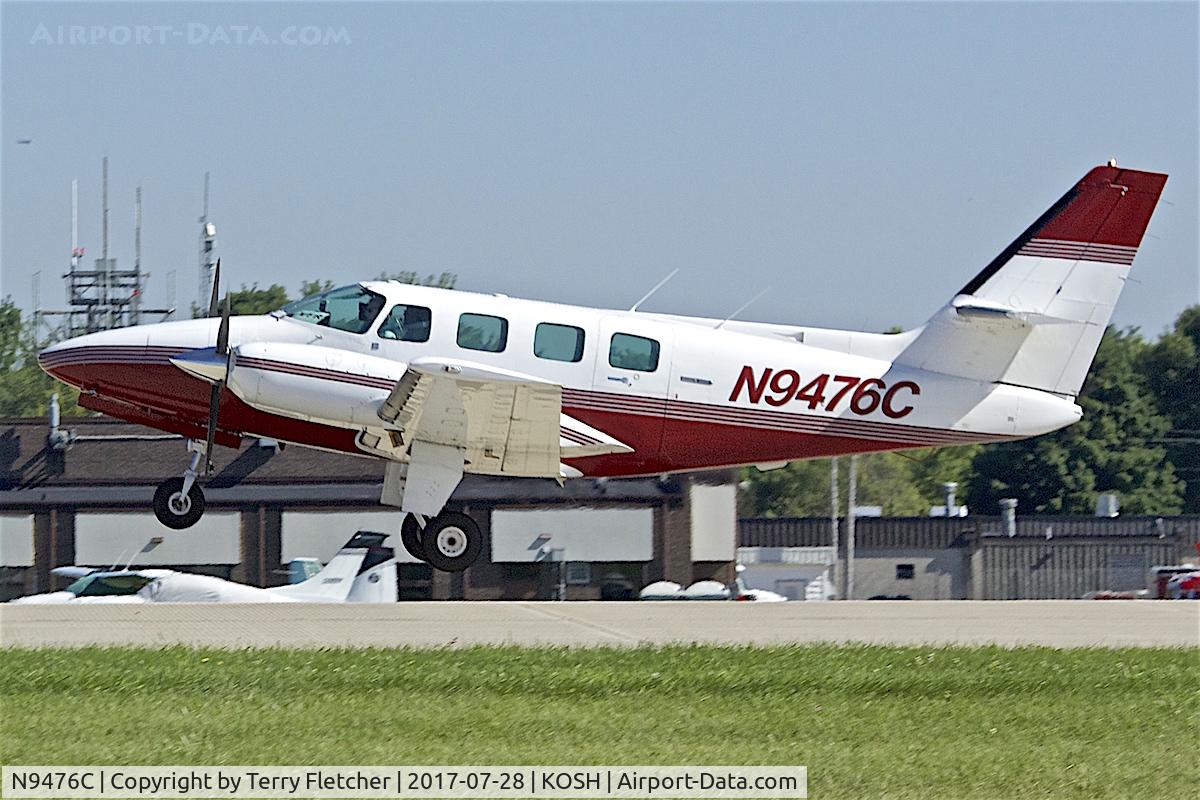 N9476C, 1982 Cessna T303 Crusader C/N T30300179, At 2017 EAA AirVenture at Oshkosh