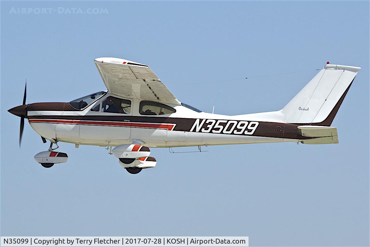 N35099, 1974 Cessna 177B Cardinal C/N 17702205, At 2017 EAA AirVenture at Oshkosh