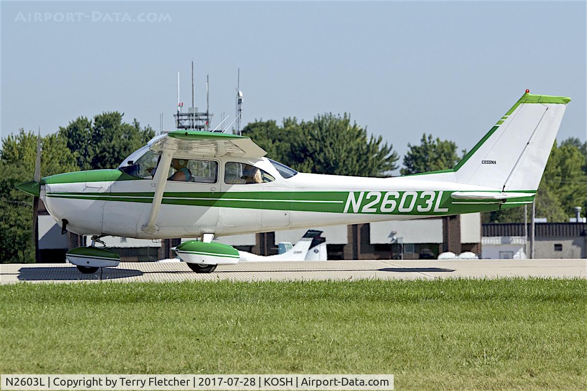 N2603L, 1967 Cessna 172H C/N 17255803, At 2017 EAA AirVenture at Oshkosh