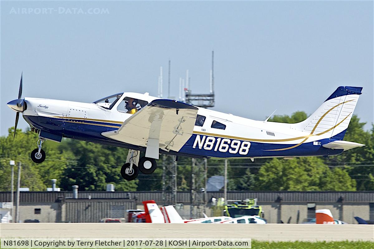 N81698, 1980 Piper PA-32R-301 Saratoga C/N 32R-8013069, At 2017 EAA AirVenture at Oshkosh