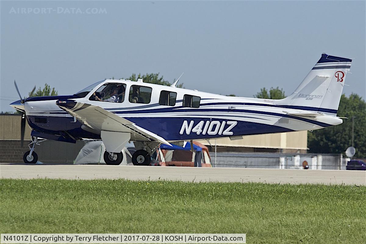N4101Z, 2017 Beechcraft G36 Bonanza C/N E-4101, At 2017 EAA AirVenture at Oshkosh