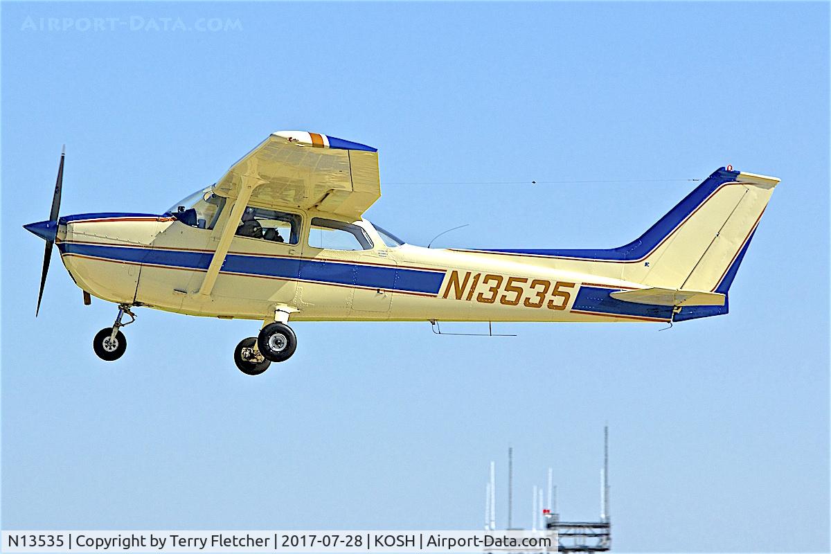 N13535, 1973 Cessna 172M C/N 17262830, At 2017 EAA AirVenture at Oshkosh