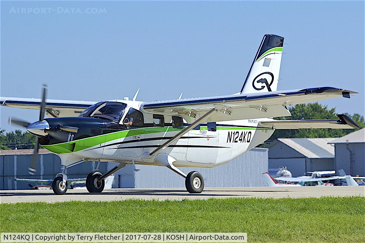 N124KQ, 2014 Quest Kodiak 100 C/N 100-0124, At 2017 EAA AirVenture at Oshkosh