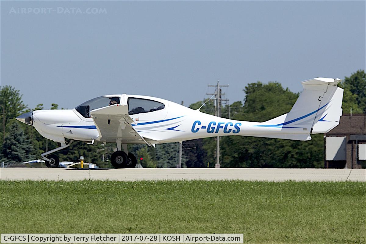 C-GFCS, 2007 Diamond DA-40 Diamond Star C/N 40.841, At 2017 EAA AirVenture at Oshkosh