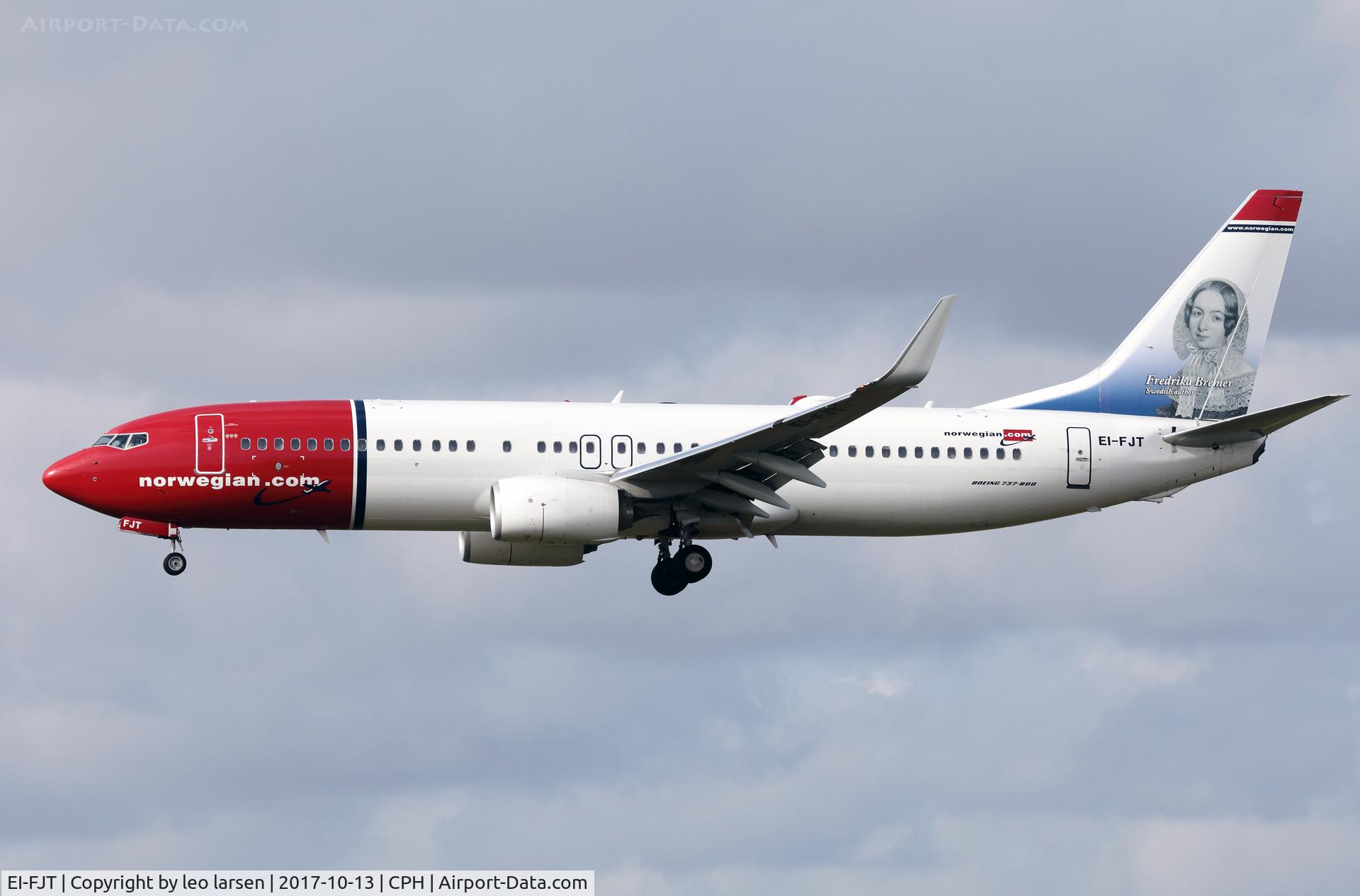 EI-FJT, 2016 Boeing 737-8JP C/N 42079, Copenhagen 13.10.2017