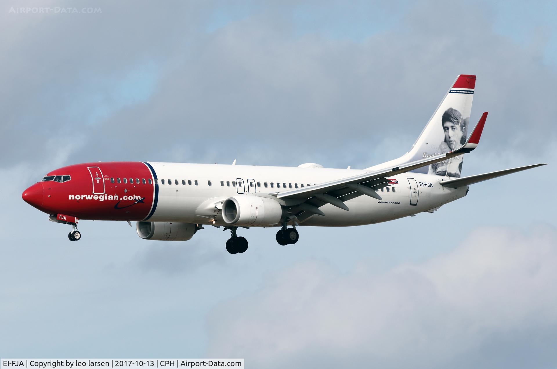 EI-FJA, 2012 Boeing 737-8JP C/N 39419, Copenhagen 13.10.2017
