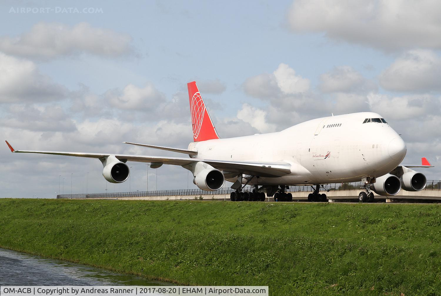 OM-ACB, 1991 Boeing 747-433 /BDSF C/N 24998, Air Cargo Global Boeing 747