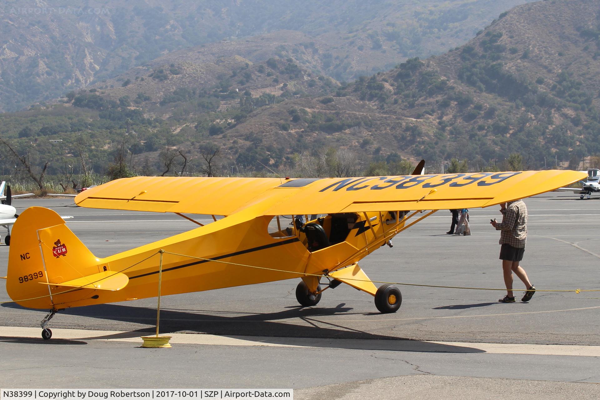 N38399, 1941 Piper J5A Cub Cruiser C/N 5949, 1941 Piper J5A CUB CRUISER, Continental A&C75 75 Hp, three seats, immaculate appearance