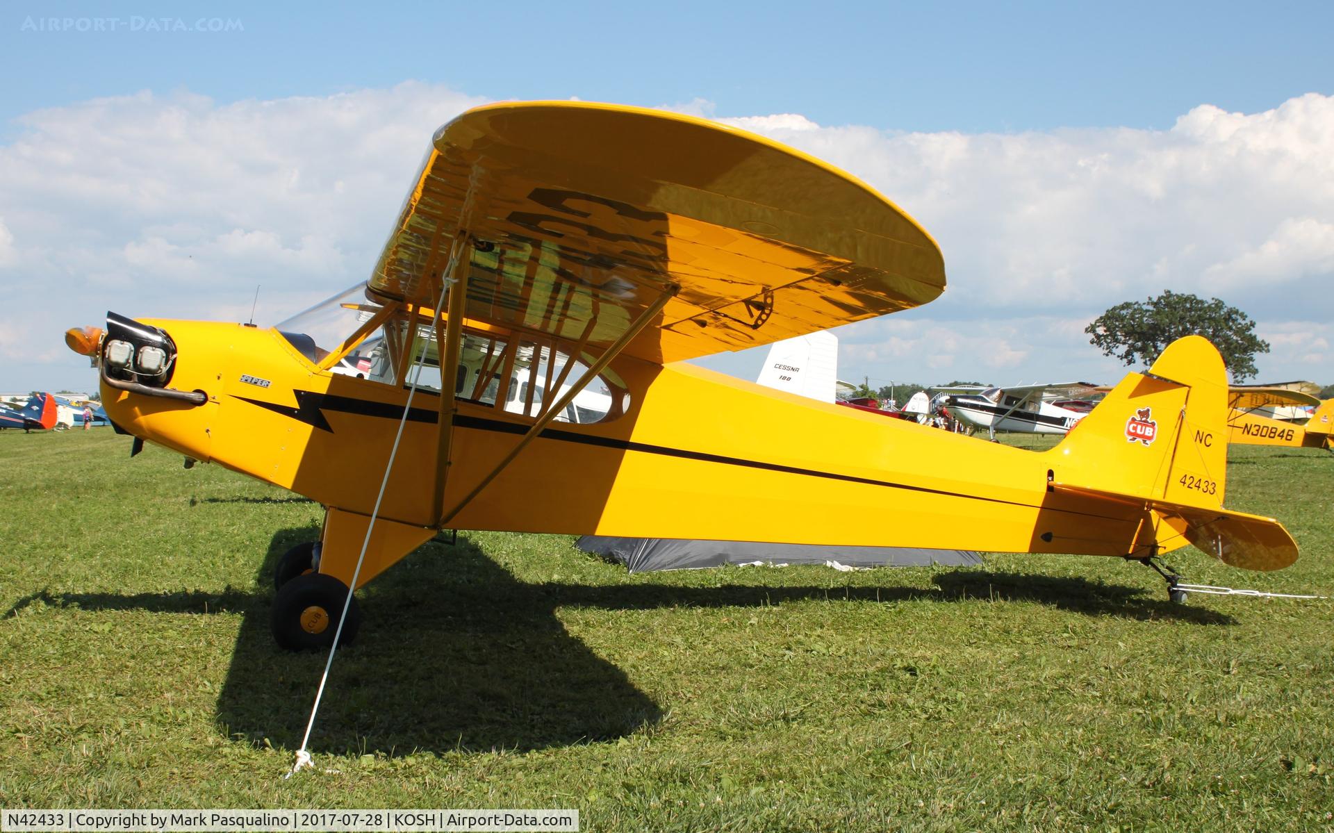 N42433, 1941 Piper J3F-65 Cub C/N 14697, Piper J3F-65