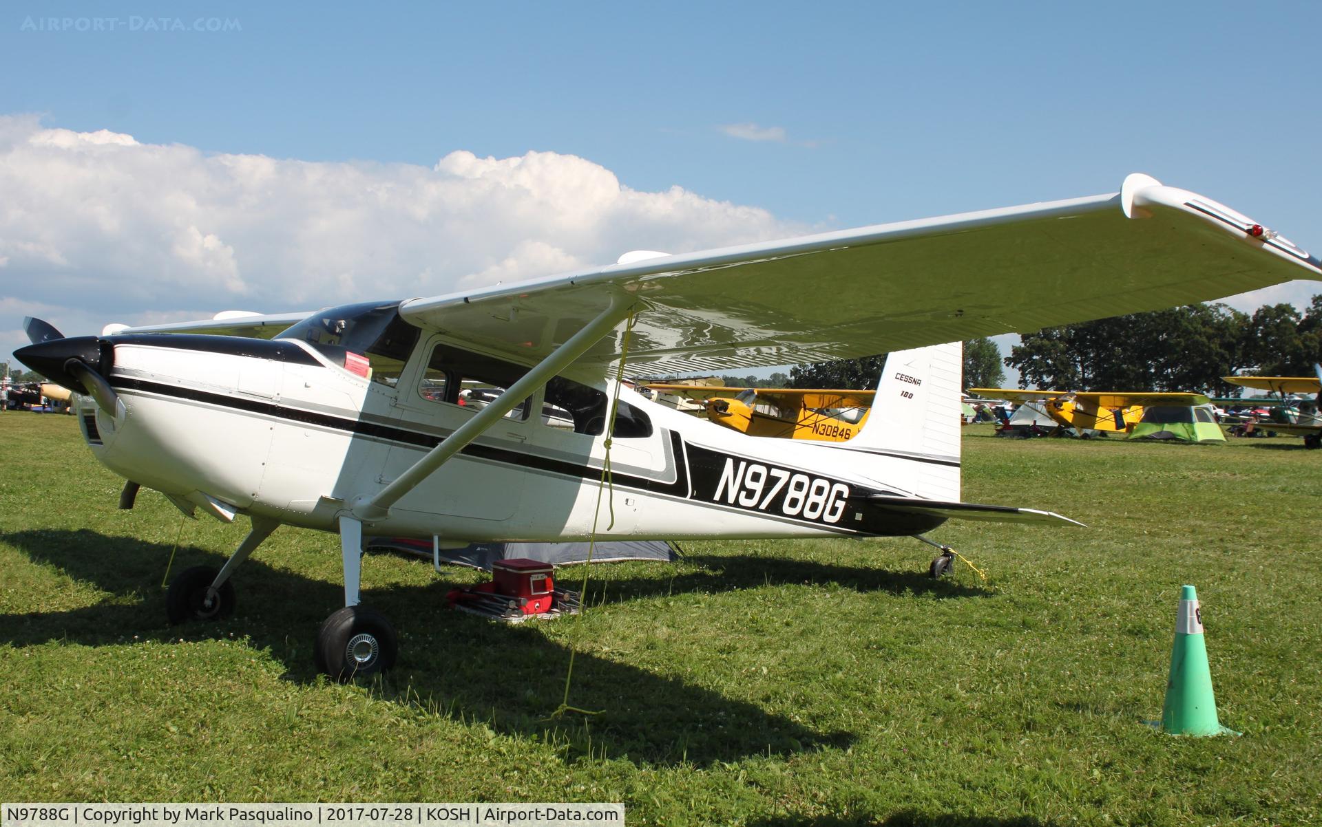 N9788G, 1973 Cessna 180J C/N 18052288, Cessna 180J
