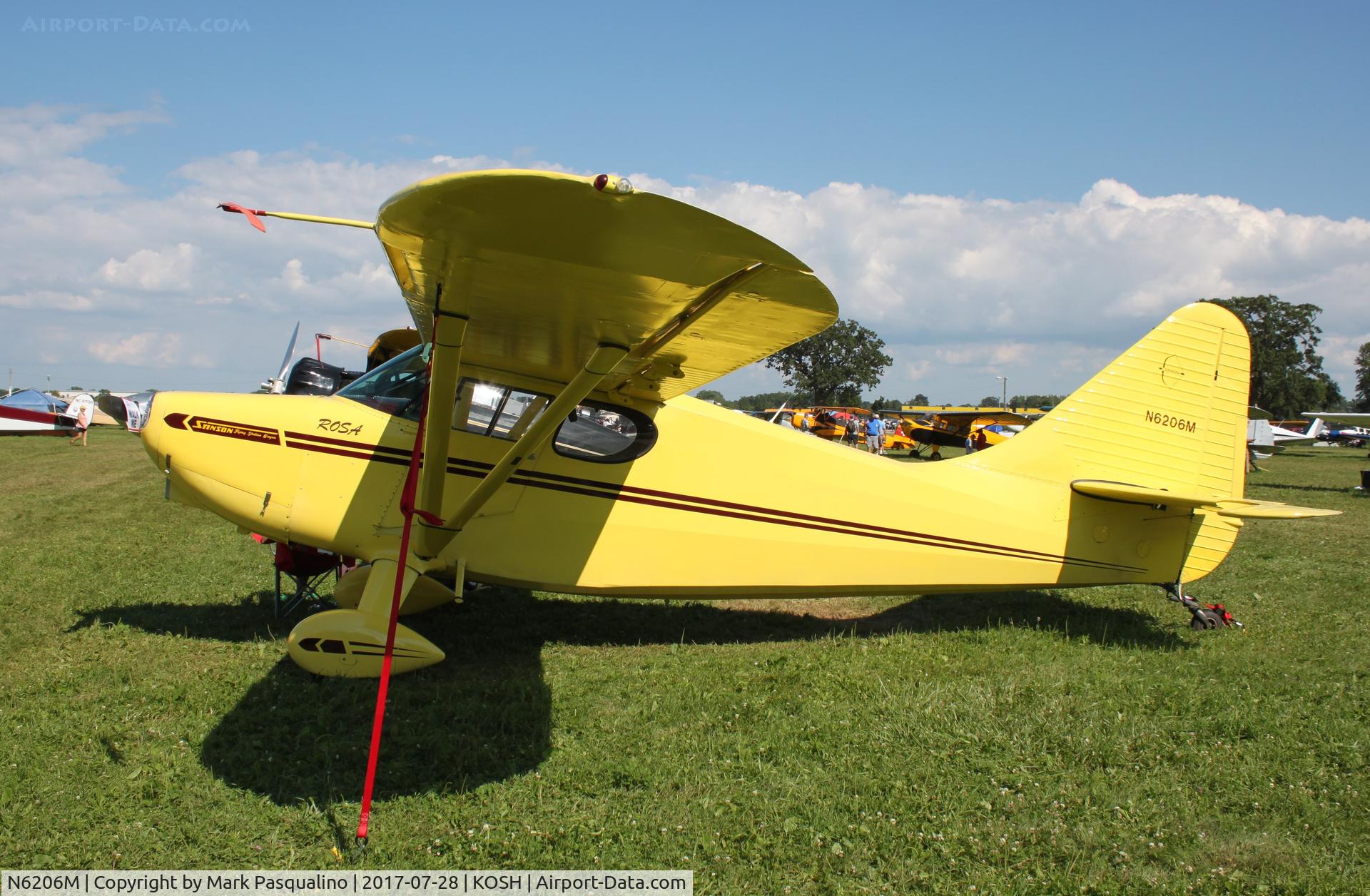 N6206M, 1948 Stinson 108-3 Voyager C/N 108-4206, Stinson 108-3