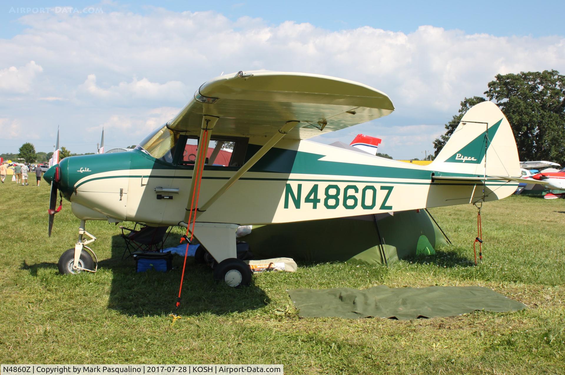 N4860Z, 1961 Piper PA-22-108 Colt Colt C/N 22-8436, Piper PA-28-108