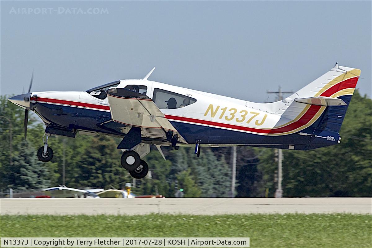 N1337J, 1975 Rockwell International 112A Commander C/N 337, at 2017 EAA AirVenture at Oshkosh