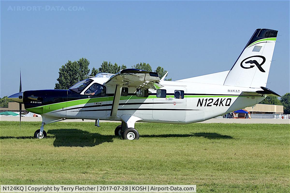 N124KQ, 2014 Quest Kodiak 100 C/N 100-0124, at 2017 EAA AirVenture at Oshkosh