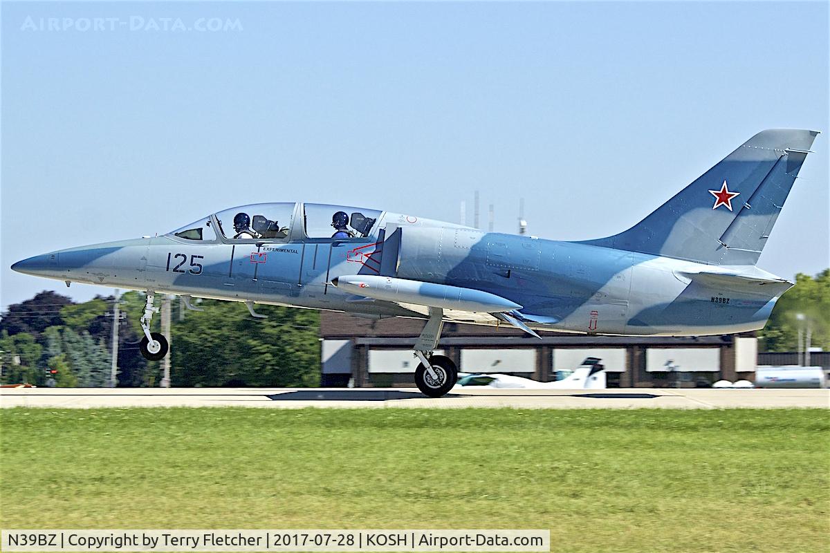 N39BZ, 1984 Aero L-39 Albatros C/N 432925, at 2017 EAA AirVenture at Oshkosh