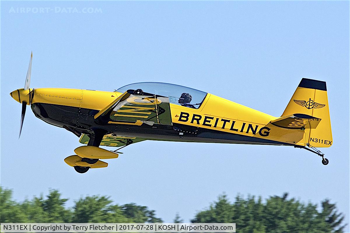 N311EX, 1997 Extra EA-300/L C/N 056, at 2017 EAA AirVenture at Oshkosh