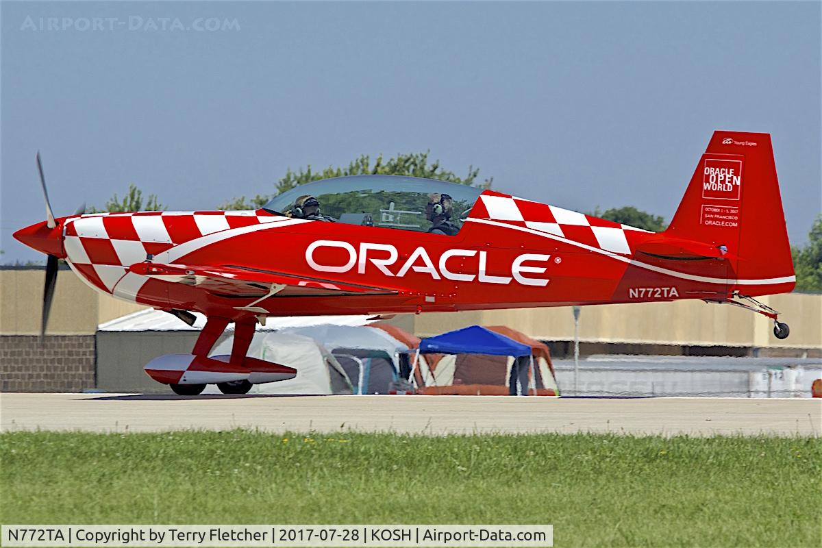 N772TA, 2007 Extra EA-300/L C/N 1260, at 2017 EAA AirVenture at Oshkosh