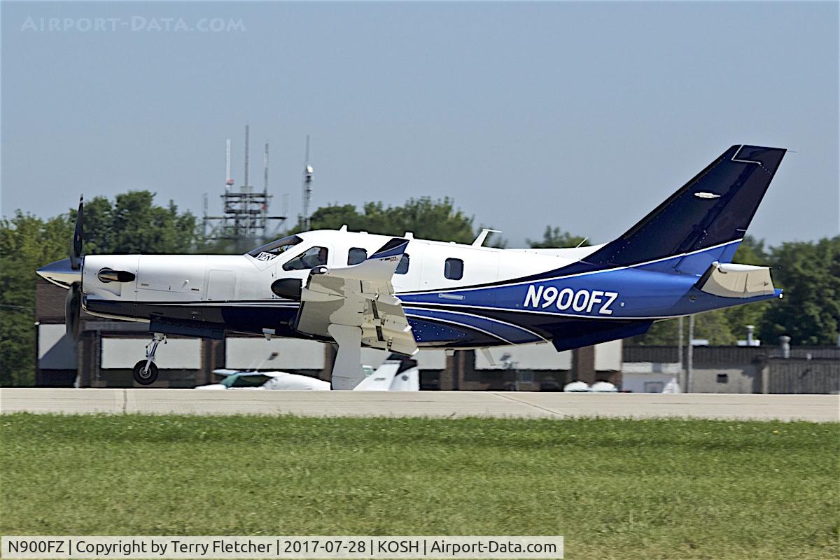 N900FZ, 2016 Socata TBM-700 C/N 1108, at 2017 EAA AirVenture at Oshkosh