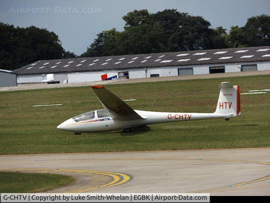 G-CHTV, 1995 Schleicher ASK-21 C/N 21624, Unexpectedly landed at Sywell Aerodrome.