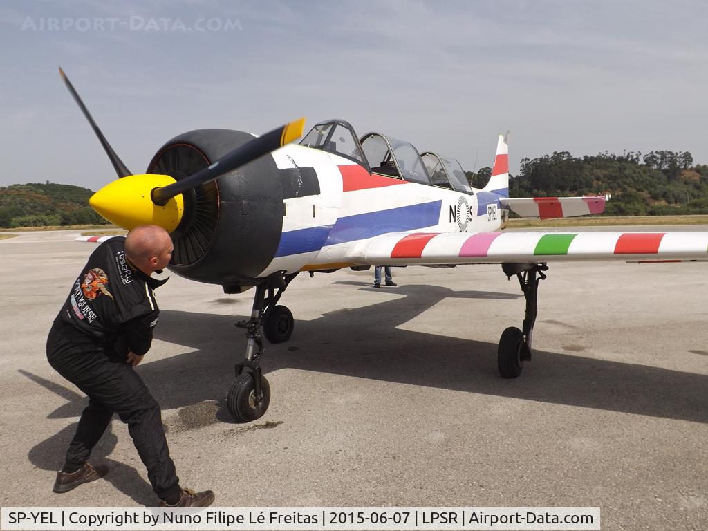 SP-YEL, Yakovlev (Aerostar) Yak-52 C/N 9111509, At the ramp.