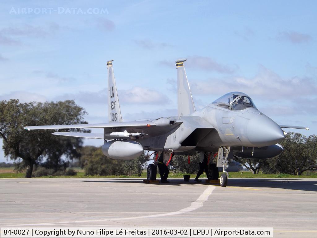 84-0027, 1984 McDonnell Douglas F-15C Eagle C/N 0938/C330, During the Real Thaw 2016.
