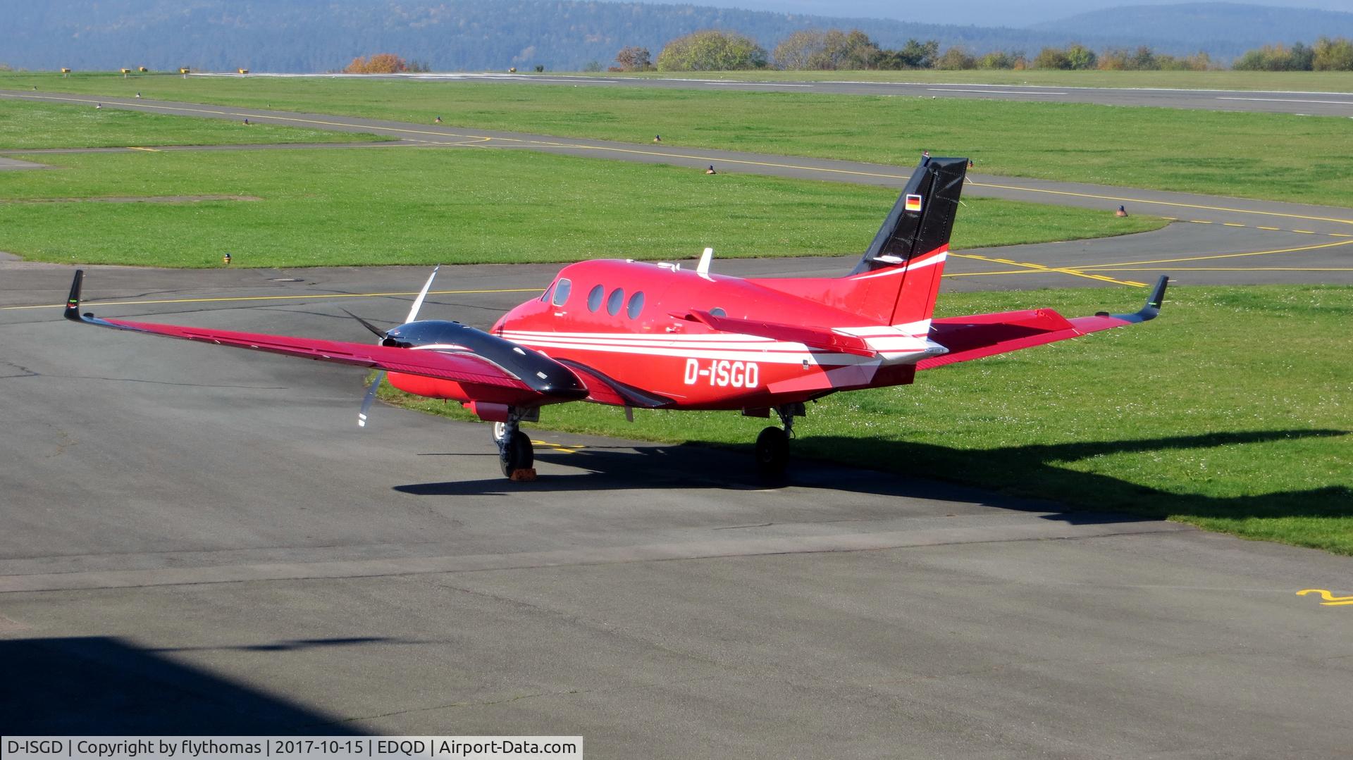 D-ISGD, 2008 Hawker Beechcraft C90GTI King Air C/N LJ-1913, D-ISGD Bayreuth Flugplatz, Bindlacher Berg