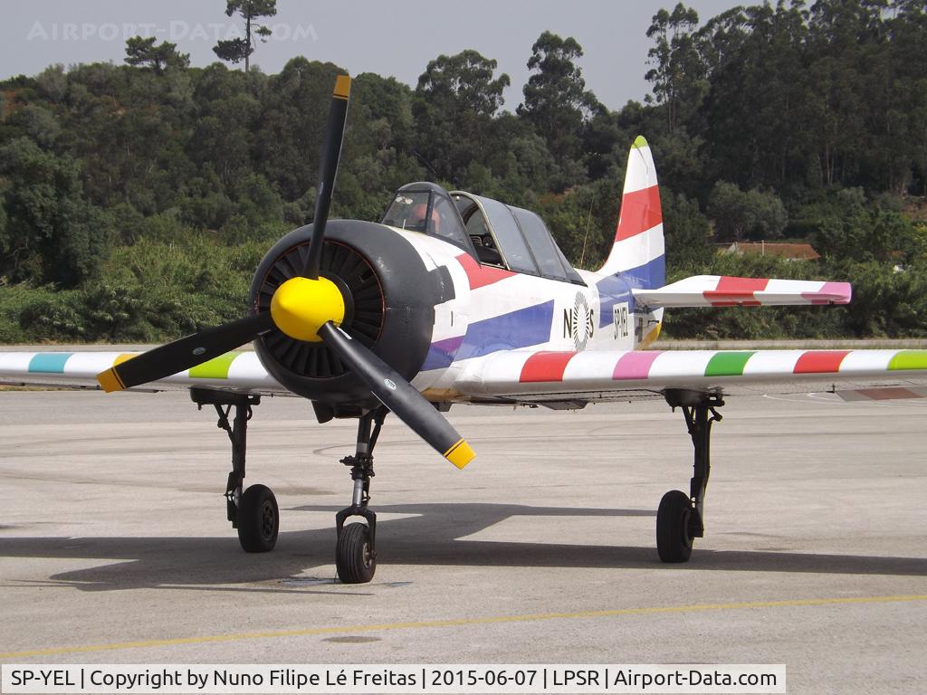 SP-YEL, Yakovlev (Aerostar) Yak-52 C/N 9111509, At the ramp.