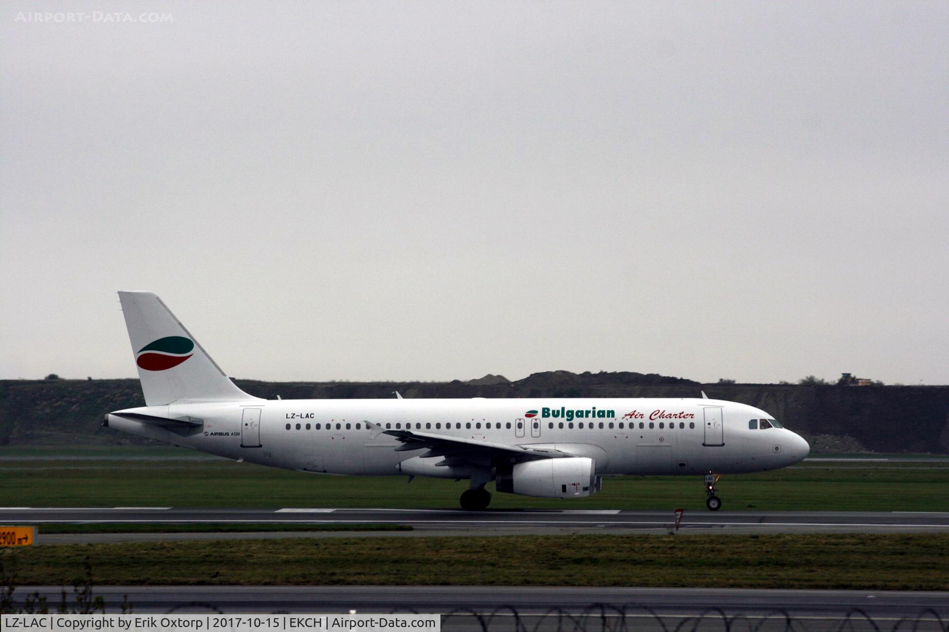 LZ-LAC, 1992 Airbus A320-231 C/N 296, LZ-LAC taking off rw 22R