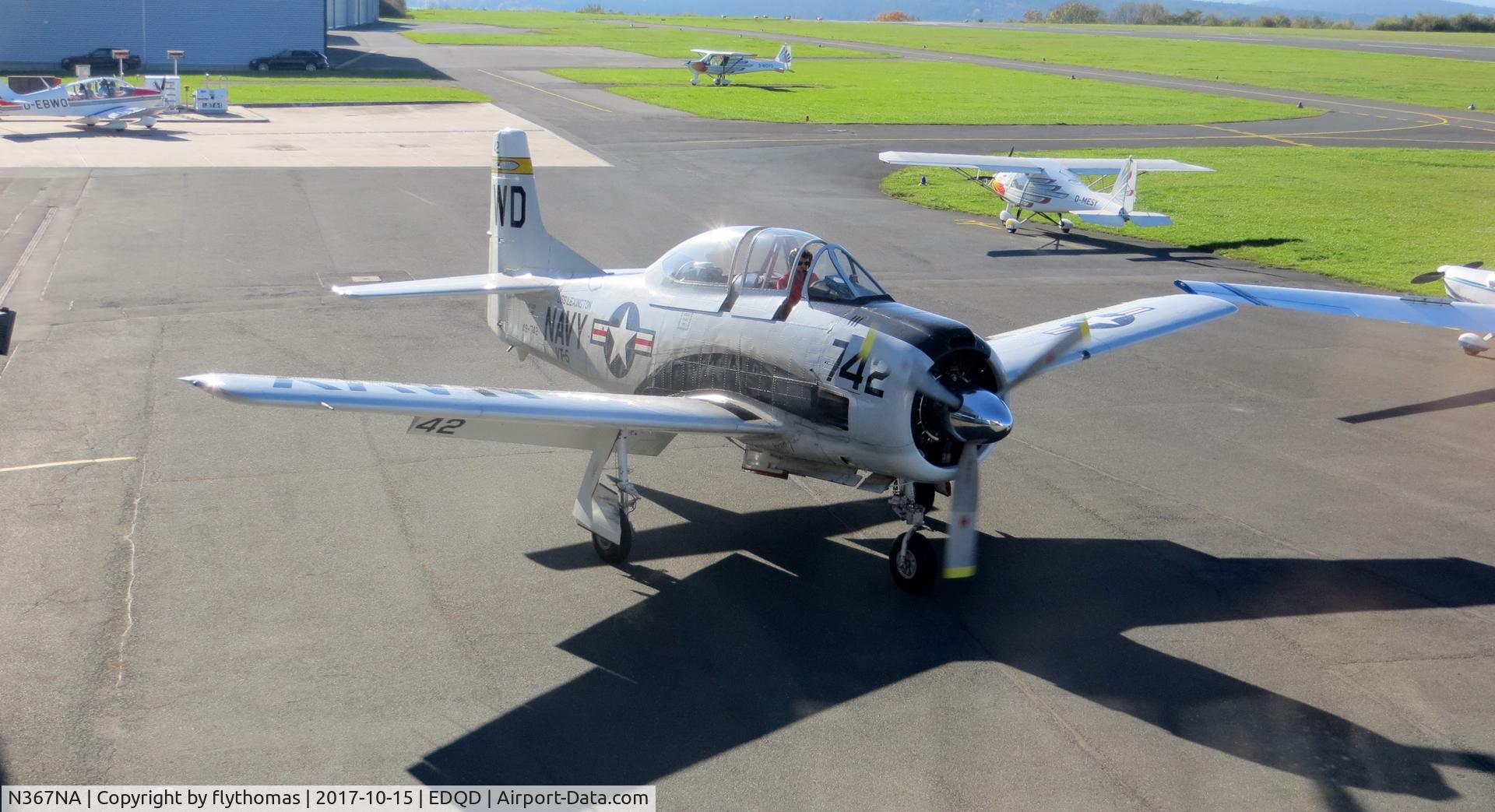 N367NA, 1950 North American T-28A Trojan C/N 174-367, T-28A Bayreuth Airport