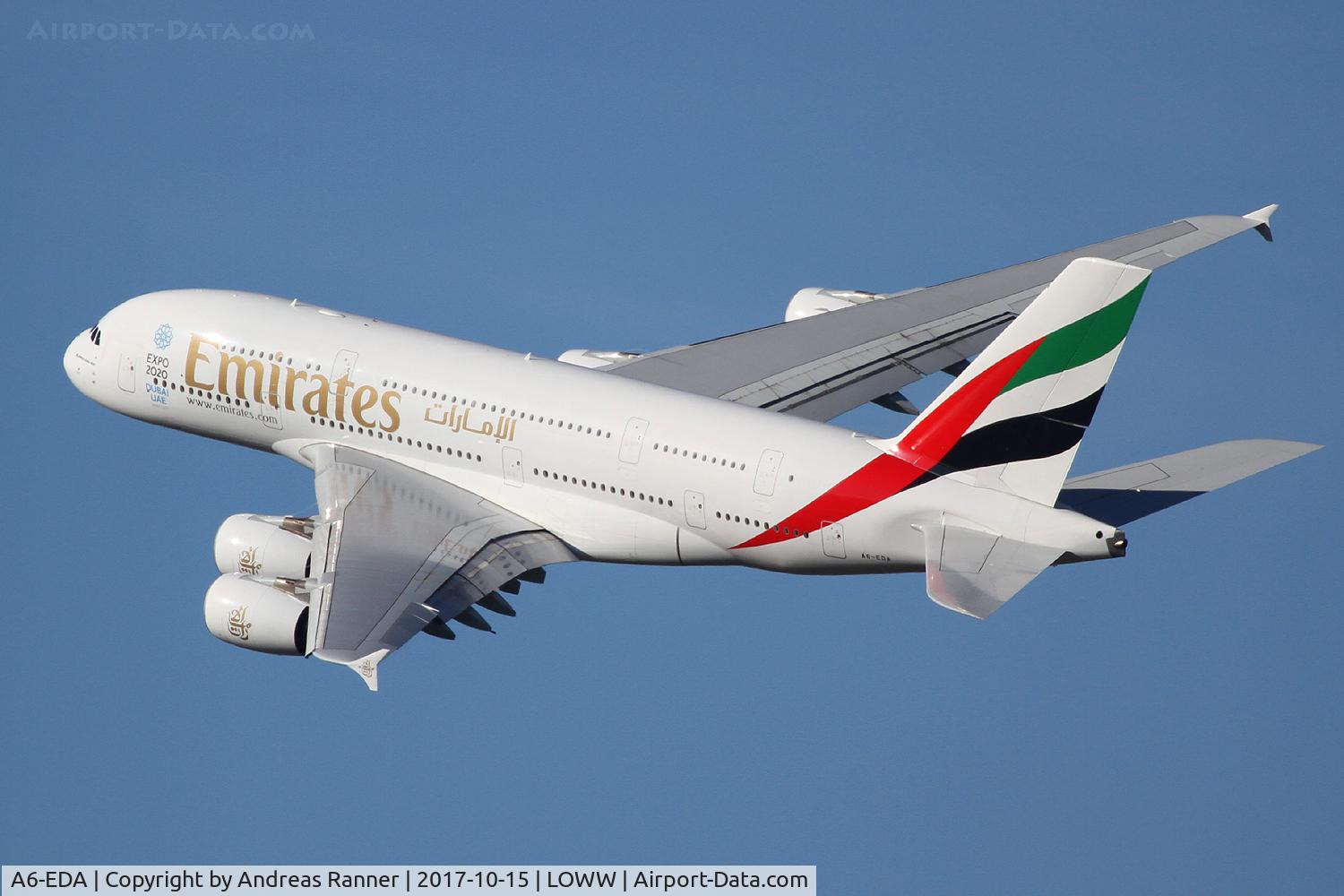 A6-EDA, 2007 Airbus A380-861 C/N 011, Emirates A380