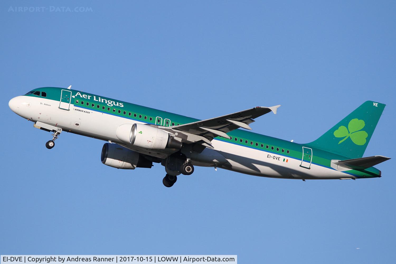 EI-DVE, 2007 Airbus A320-214 C/N 3219, Aer Lingus A320