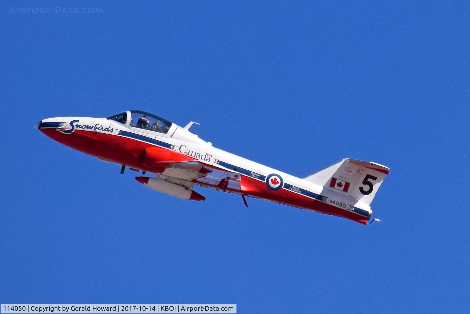 114050, Canadair CT-114 Tutor C/N 1050, Flying during Gowen Field air show.