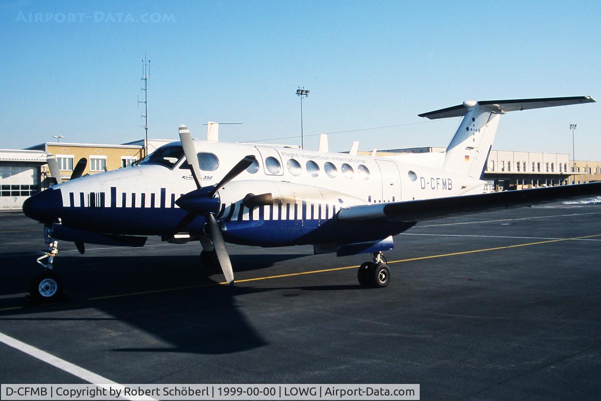 D-CFMB, 1993 Beech King Air 350 C/N FL-97, D-CFMB @ LOWG