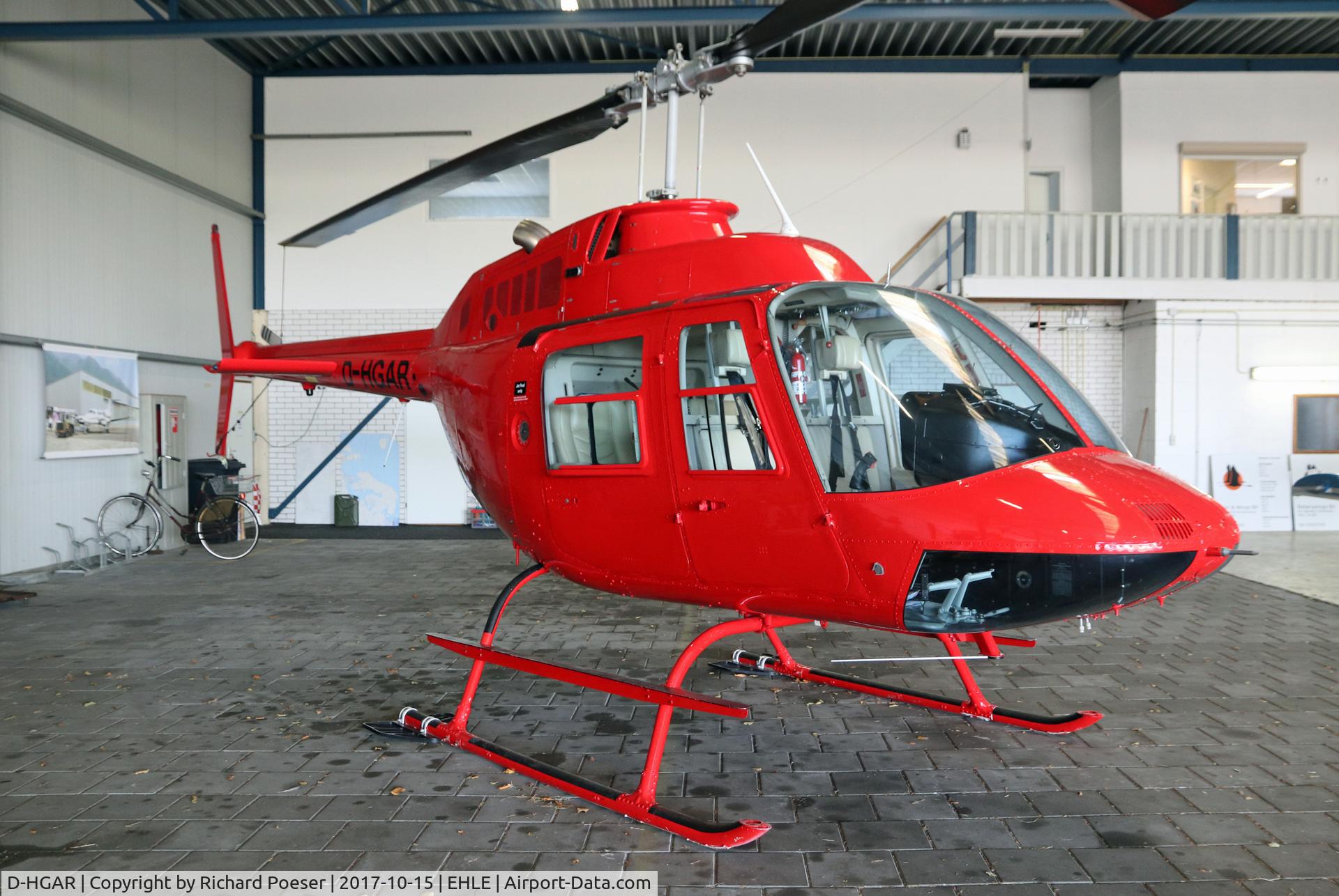 D-HGAR, 1992 Agusta-Bell 206B JetRanger III C/N 9735, At her new homebase Lelystad.