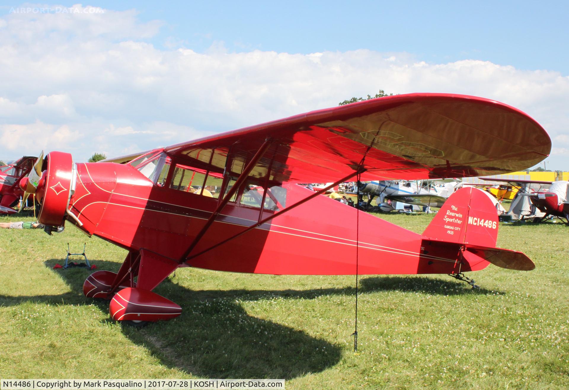 N14486, 1935 Rearwin 7000 C/N 406, Rearwin 7000