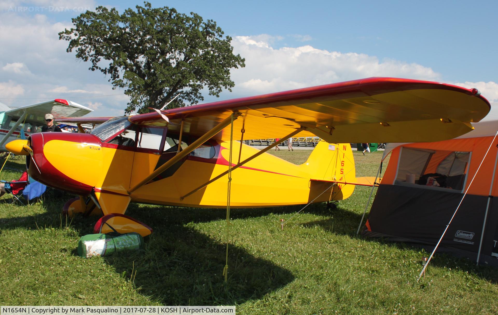N1654N, 1948 Funk B85C C/N 438, Funk B85C