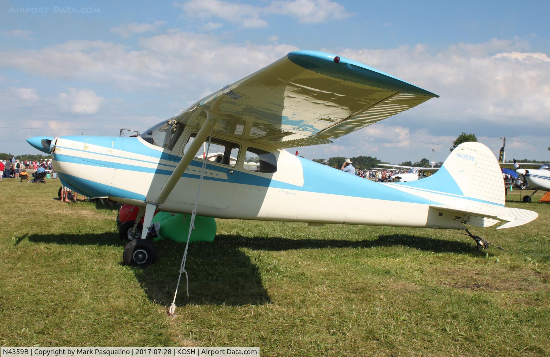 N4359B, 1955 Cessna 170B C/N 26703, Cessna 170B
