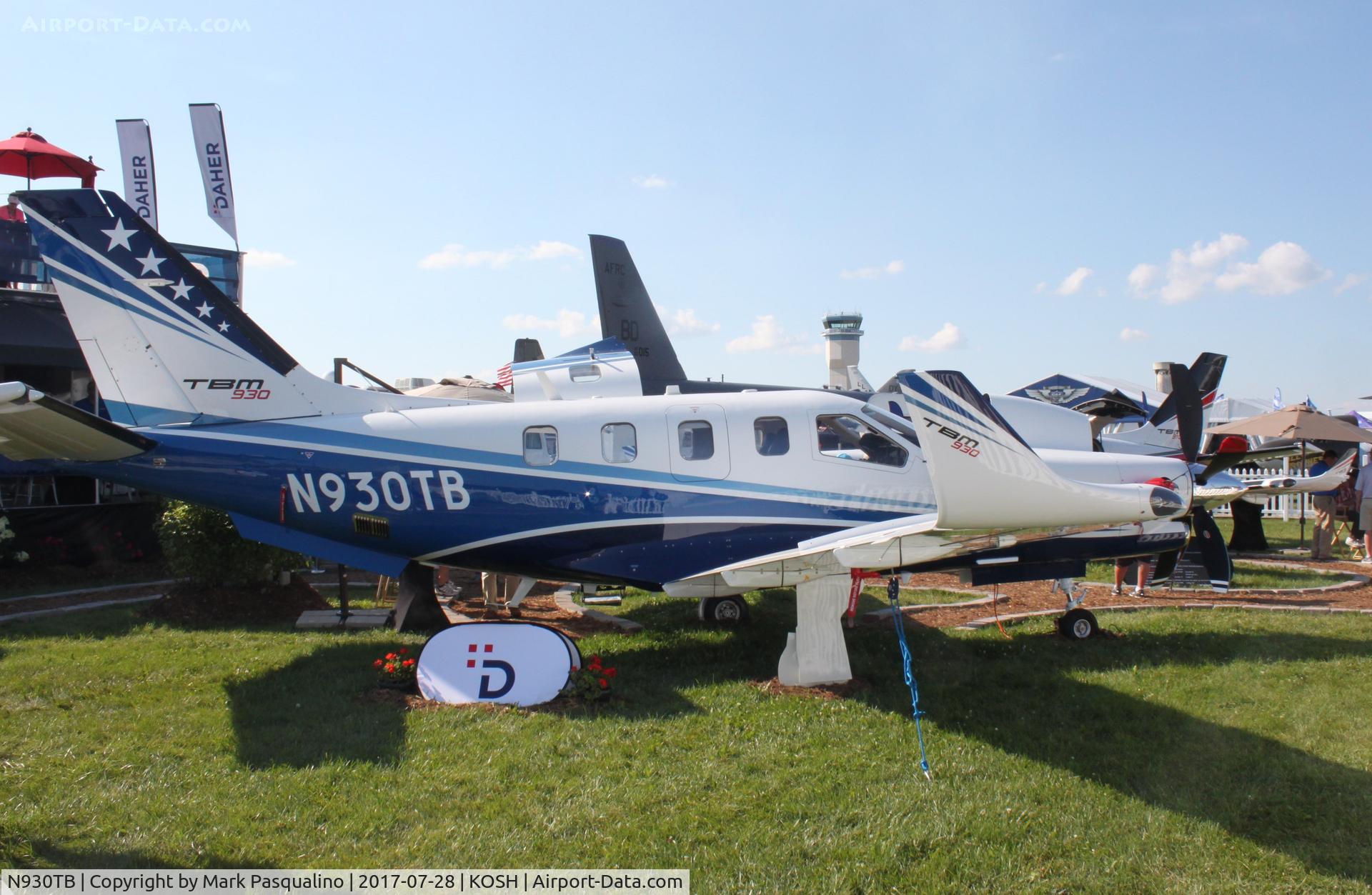 N930TB, 2017 Socata TBM-930 C/N 1162, Socata TBM 930