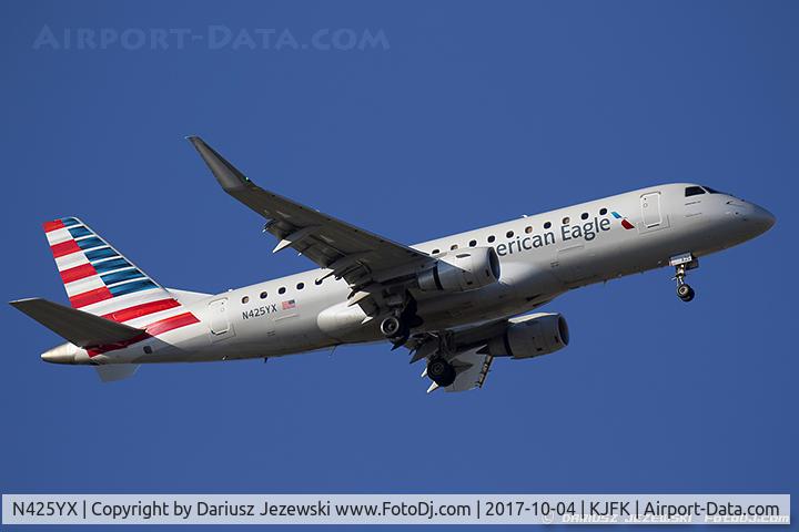 N425YX, 2014 Embraer 175LR (ERJ-170-200LR) C/N 17000396, Embraer 175LR (ERJ-170-200LR)  - American Eagle (Republic Airlines)   C/N 17000396 , N425YX