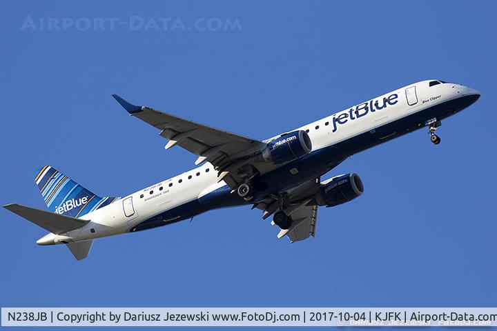 N238JB, 2006 Embraer 190AR (ERJ-190-100IGW) C/N 19000039, Embraer 190AR (ERJ-190-100IGW) 