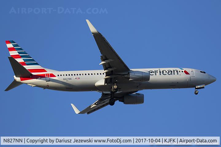 N827NN, 2010 Boeing 737-823 C/N 33209, Boeing 737-823 - American Airlines  C/N 33209, N827NN