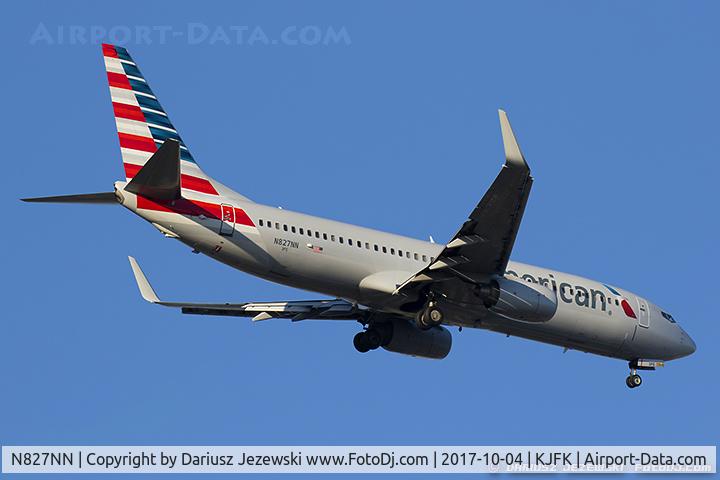 N827NN, 2010 Boeing 737-823 C/N 33209, Boeing 737-823 - American Airlines  C/N 33209, N827NN