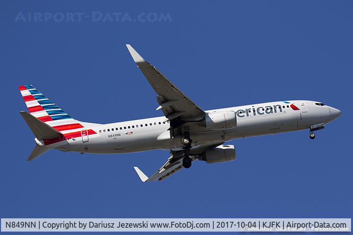 N849NN, Boeing 737-823 C/N 33213, Boeing 737-823 - American Airlines  C/N 33213, N849NN