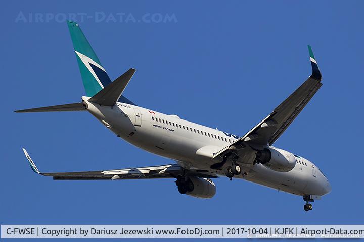 C-FWSE, 2009 Boeing 737-8CT C/N 36690, Boeing 737-8CT  - WestJet  C/N 36690 , C-FWSE