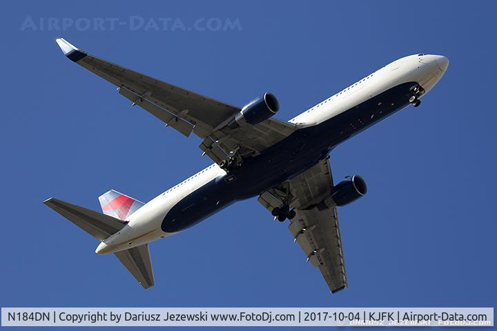 N184DN, 1993 Boeing 767-332 C/N 27111, Boeing 767-332/ER - Delta Air Lines  C/N 27111, N184DN